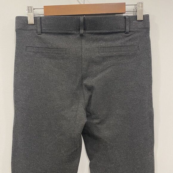 BETABRAND MP Gray Pull On Stretch Office Ponte Knit Pants Yoga Career Minimalist - Picture 4 of 15